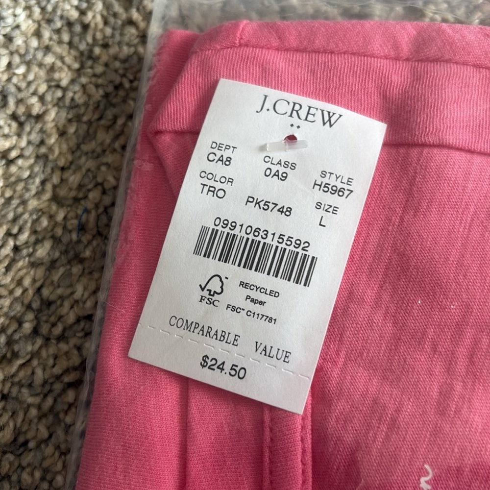J Crew Slub Cotton Tee - Picture 4 of 4